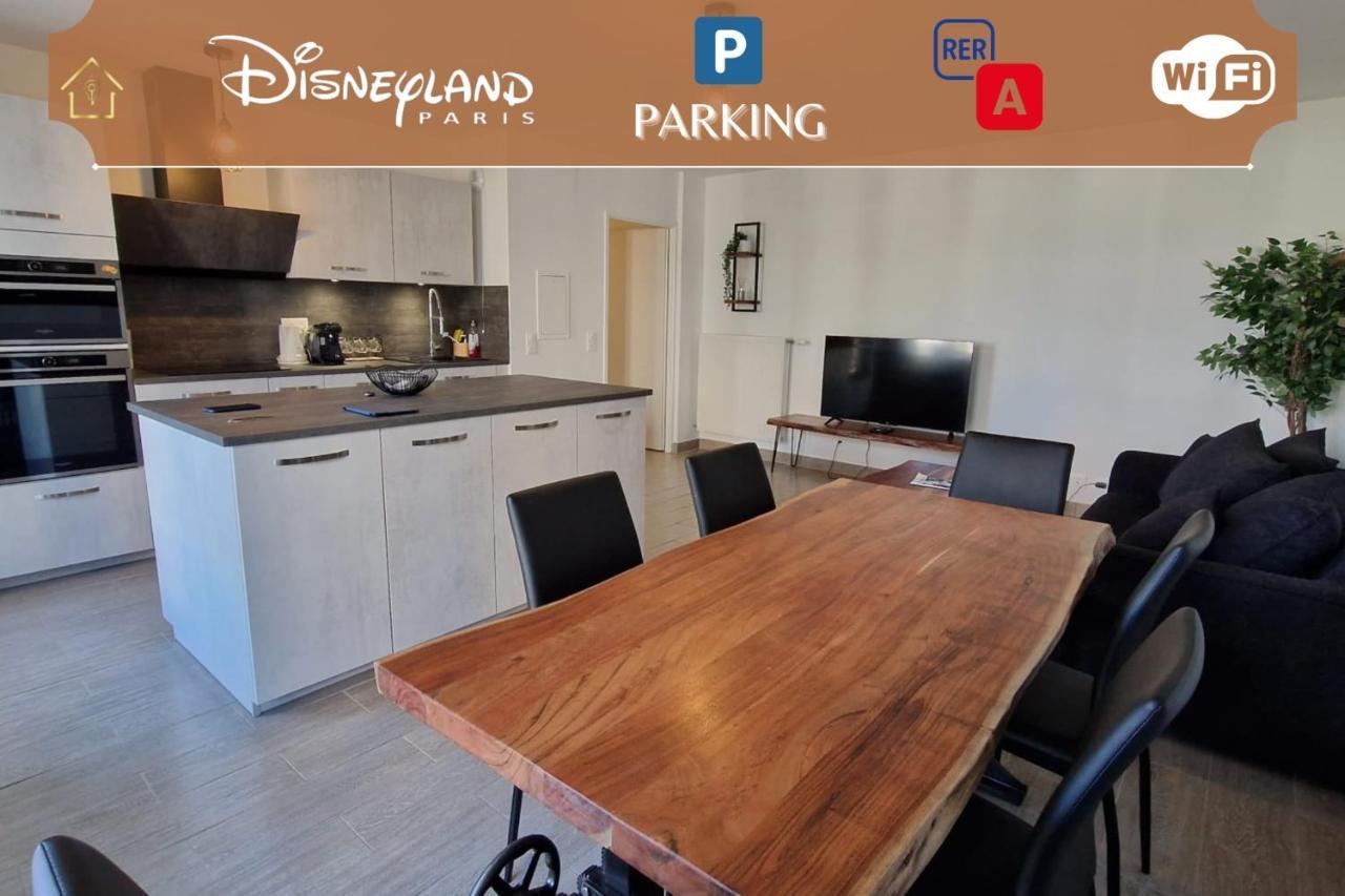 Appartement Chic Gold - 5Min Disneyland 세리스 외부 사진